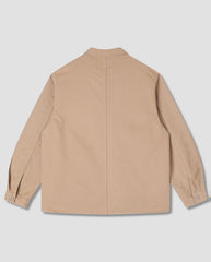 PAINTERS POP OVER SHIRT - KHAKI BEDFORD