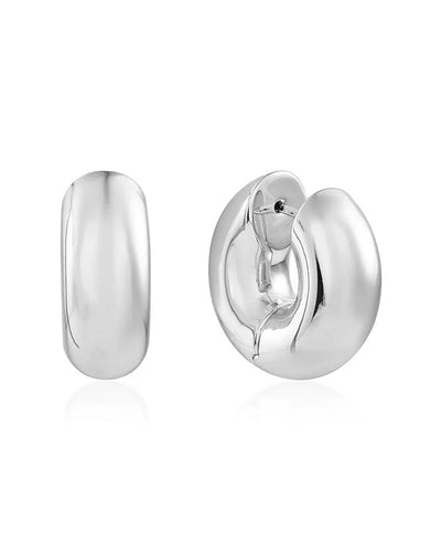 Palma Hoops - Silver