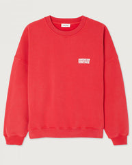 Plizzy Crew Neck Sweat - Vintage volcano