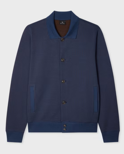 MENS CASUAL FIT CARDIGAN - Indigo