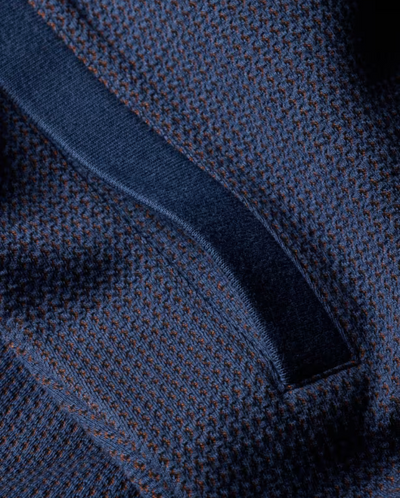 MENS CASUAL FIT CARDIGAN - Indigo