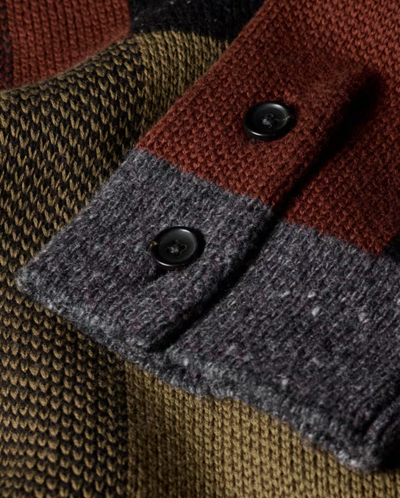 Button Through CARDIGAN - Black Melange