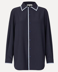 Pocket Oversized Shirt - Night