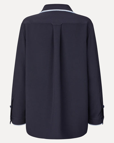 Pocket Oversized Shirt - Night