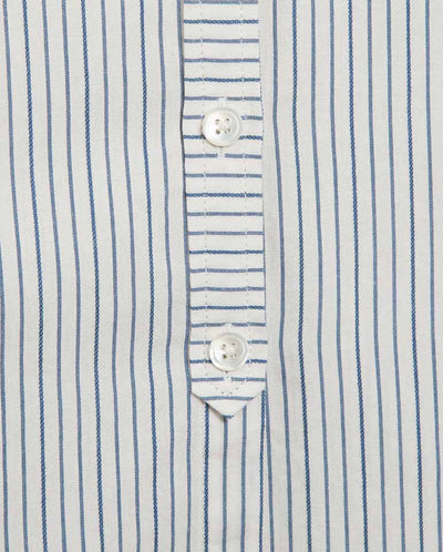Marianne Stripe Shirt - Natural/Navy