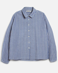 Marianne Stripe Shirt - Navy/Natural