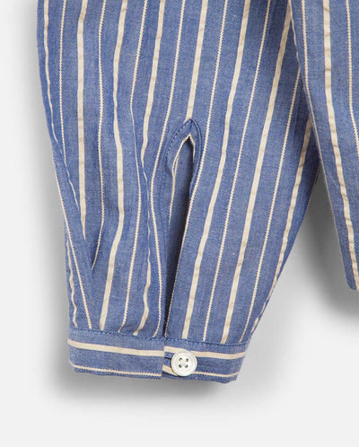 Marianne Stripe Shirt - Navy/Natural