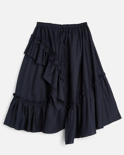 Draped Skirt NAVY