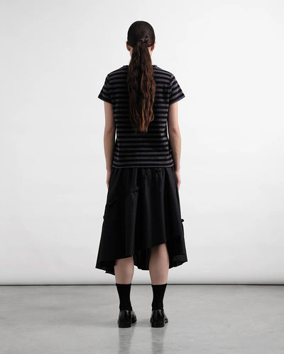 Draped Skirt Black