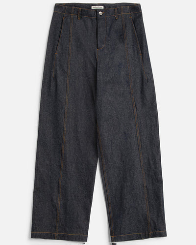 DISPLACED SEAM JEAN- INDIGO