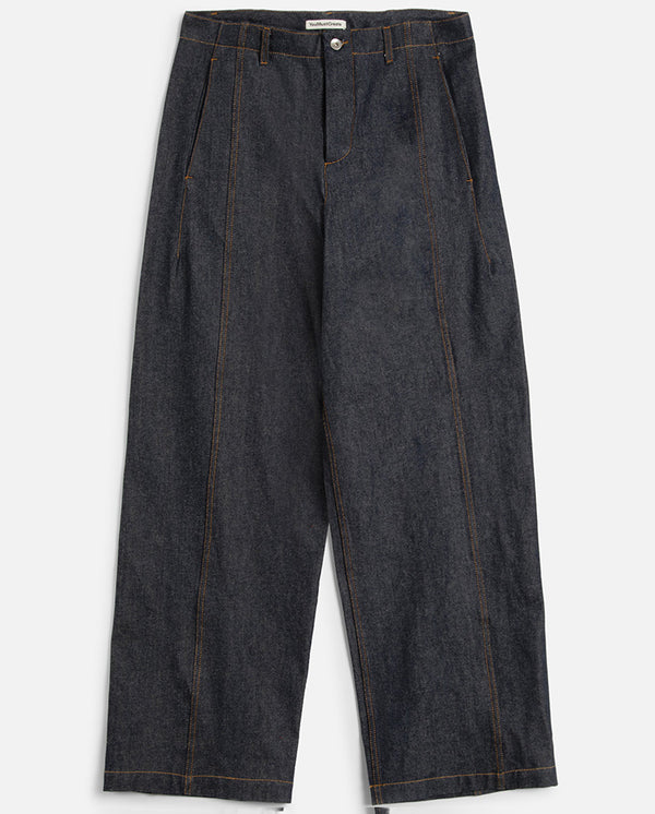 DISPLACED SEAM JEAN- INDIGO