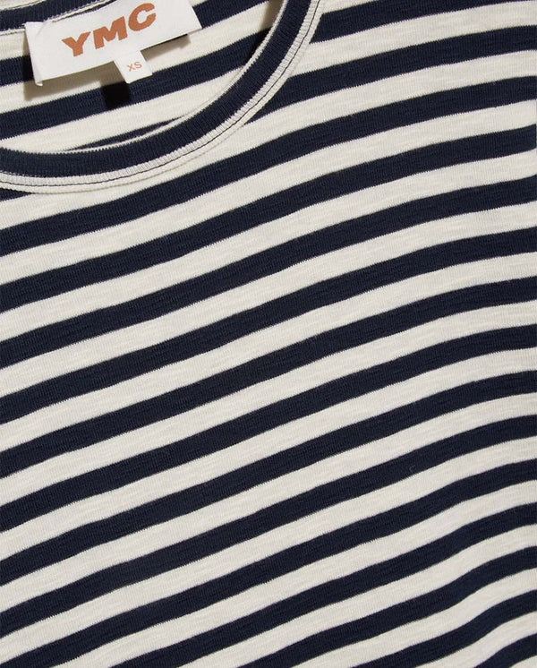 Charlotte T shirt Navy/White