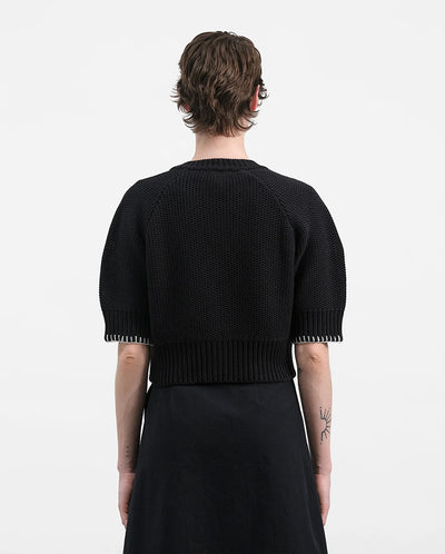 Kwai Knit Cardigan - BLACK