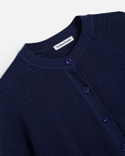 Atomic Cardigan - Navy