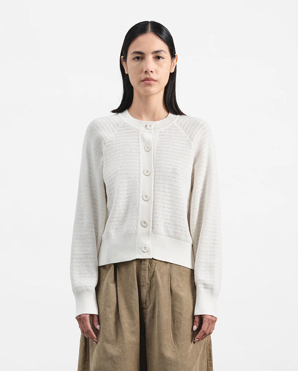 Foxtail Cardigan - Off White