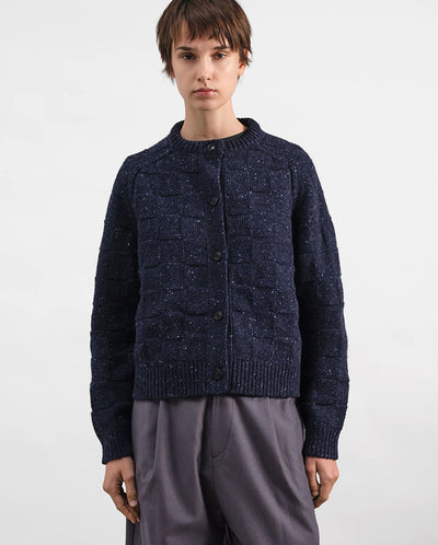Atomic Cardigan - Navy