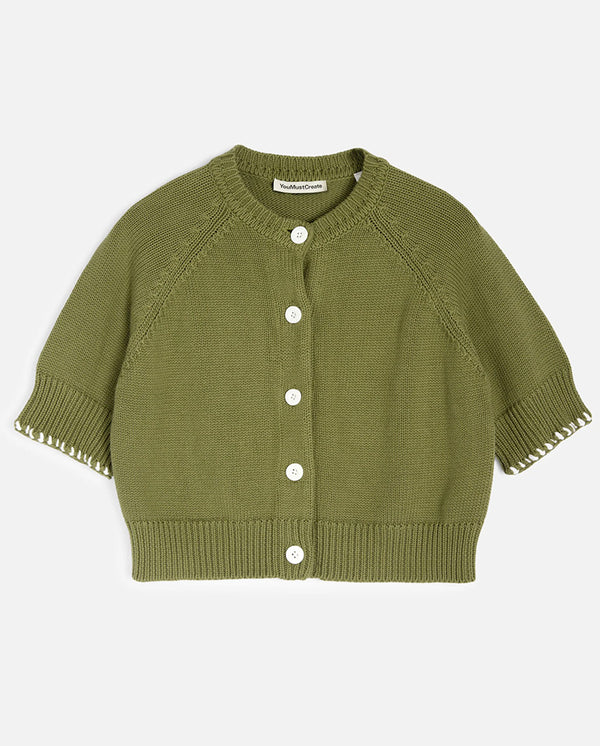 Kwai Knit Cardigan - Green