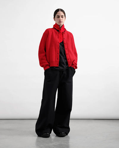 LOTUS CARDIGAN - Red