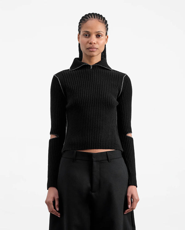 Peeka Knit - Black