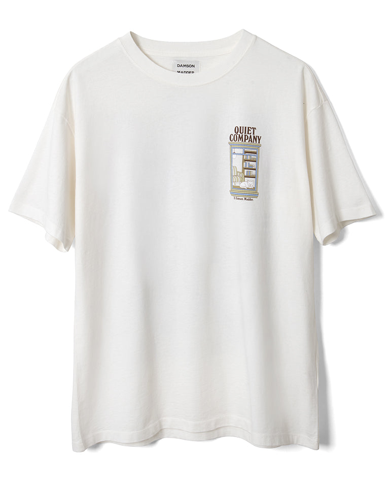 Quiet Company Tee - Ecru