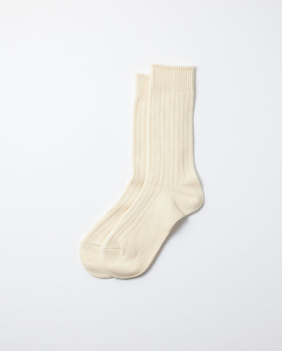 Organic Daily 3 Pack Crew Socks ECRU