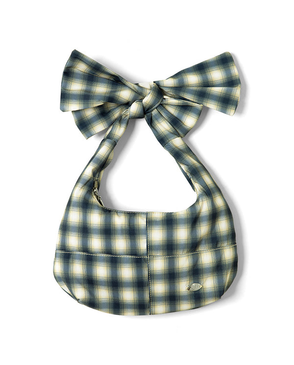 Roo Check Tie Bag - Cardamon Check