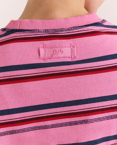 Samara Tee - Pink Stripe