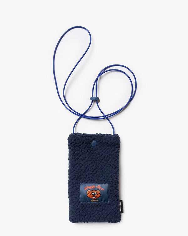 Shaggy Bear Pouch NAVY