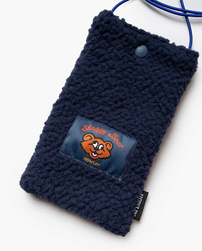 Shaggy Bear Pouch NAVY