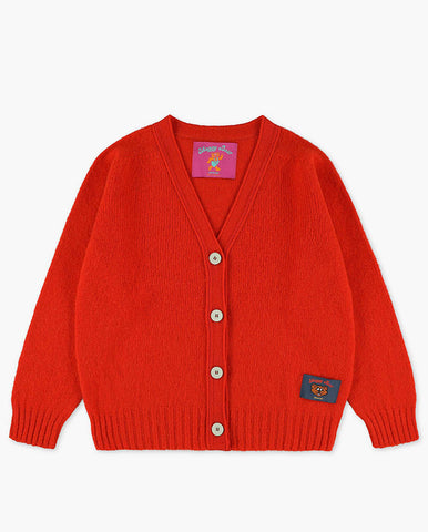 Nuny Cardigan Bordeaux melange