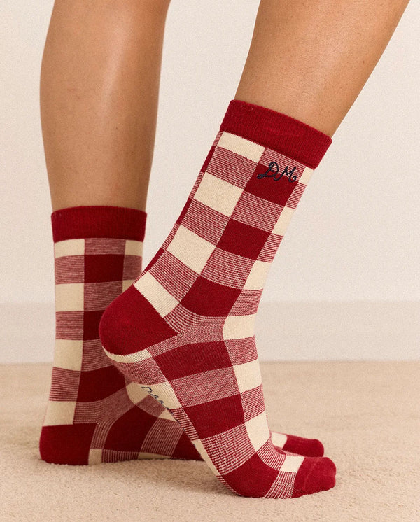 3 Pack Socks - Mixed Gingham