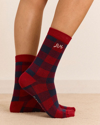 3 Pack Socks - Mixed Gingham