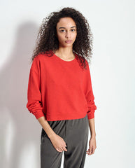 Sonoma Crew Neck Tee - Tomato