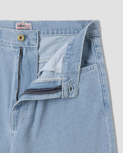 Wide 5 Short - Ice Stone Denim