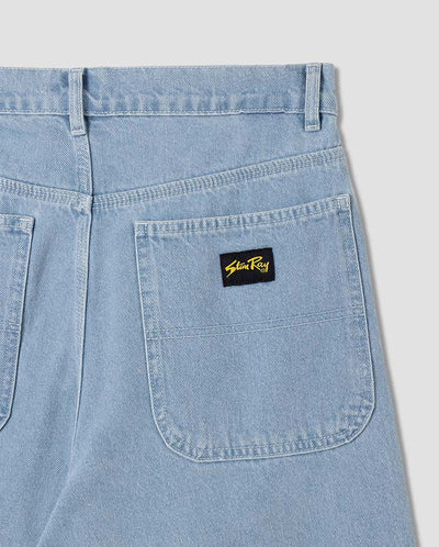 Wide 5 Short - Ice Stone Denim