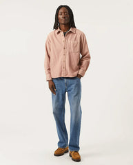 Cord Long Sleeve Shirt - Pink