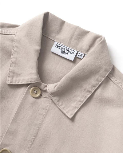 Canvas Chore Shirt - Stone