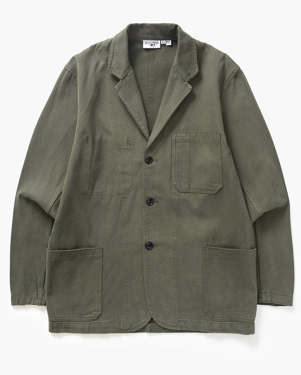 Moleskin Server Suit Jacket - Moss