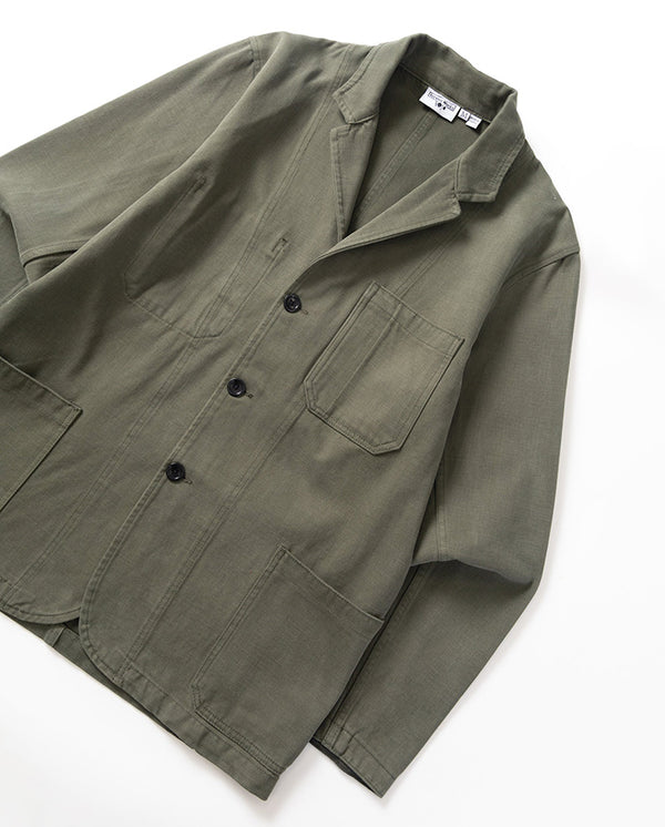 Moleskin Server Suit Jacket - Moss