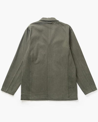 Moleskin Server Suit Jacket - Moss