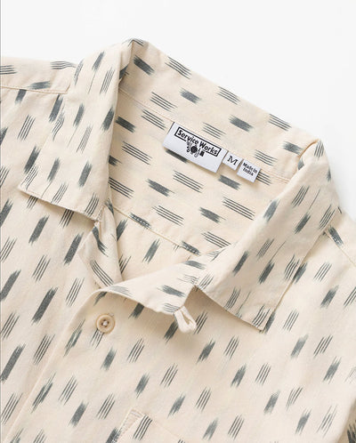 Ikat Shirt - White