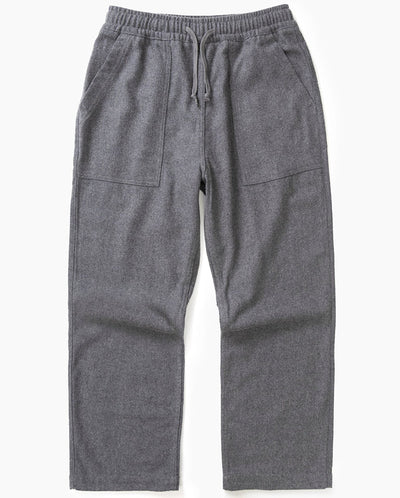 Flannel Chef Pants - Charcoal