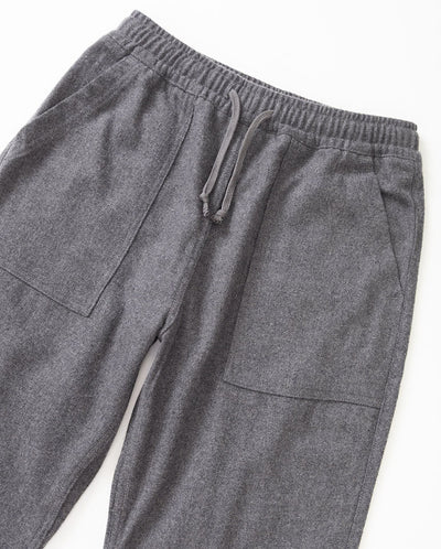 Flannel Chef Pants - Charcoal