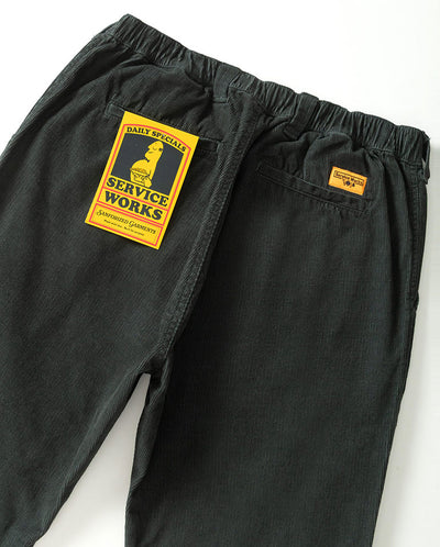 Fine Cord Waiter Pants - Jewel