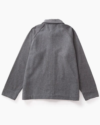 Flannel FOH Overshirt - Charcoal