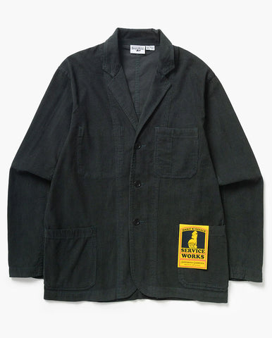 Canvas Long Shop Coat - Olive