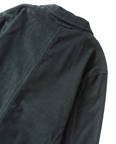 Fine Cord Server Suit Jacket - Jewel