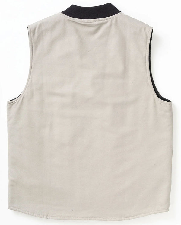 Canvas Work Vest - Stone
