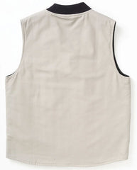 Canvas Work Vest - Stone