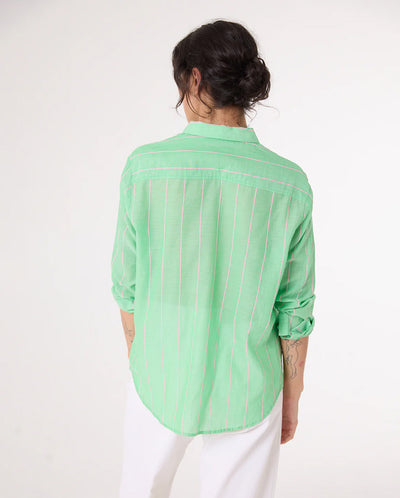 Manon Stripe Shirt GREEN